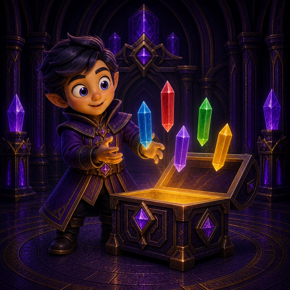 Oren and his cat discovering the vault